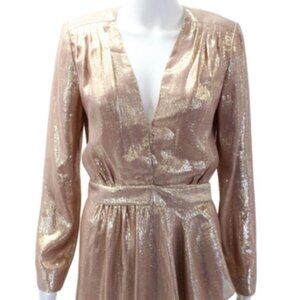 Ramy Brook Metallic Dress Size 4